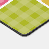 Zigzag, Chevron, Polka Dots, Gingham, Patchwork Bureaumat (Hoek)