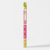 Zigzag, Chevron, Polka Dots, Gingham, Patchwork iPhone Hoesje (Linkerkant)