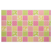 Zigzag, Chevron, Polka Dots, Gingham, Patchwork Stof (Fat Quarter)