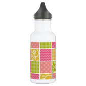 Zigzag, Chevron, Stippen, Gingham, Patchwork Waterfles (Links)