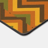 Zigzag Chevron Stripes - Bold 70s Geometric (Coin)