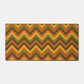Zigzag Chevron Stripes - Bold 70s Geometric Bureaumat (Voorkant)