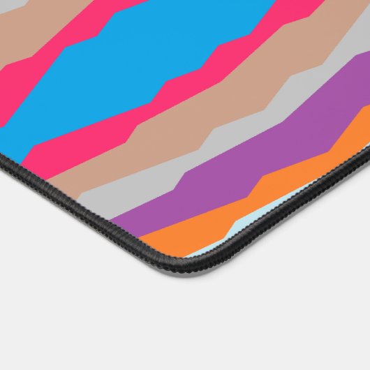 Zigzag coloré rayures motif (Coin)