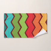 Zigzag des années 1970 (Serviette à main)