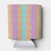 ZigZag geometrisch patroon Blikjeskoeler (Achterkant)