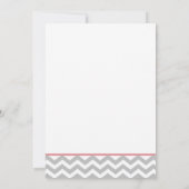 Zigzag grijs en roze kaart (Achterkant)