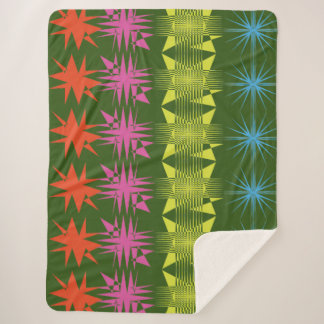 Zigzag Illustratie  Sherpa Deken