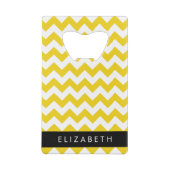 Zigzag Jaune, Chevron Jaune, Votre Nom (Dos)