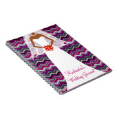 ZigZag Journal-laptop van de Afrikaanse Amerikaans Notitieboek (Rechterzijde)