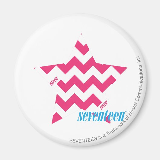 ZigZag Magenta 2 Magneet (Voorkant)