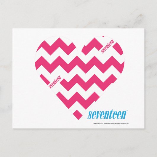 ZigZag Magenta 3 Briefkaart (Voorkant)