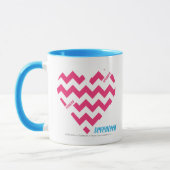 ZigZag Magenta 3 Mok (Links)