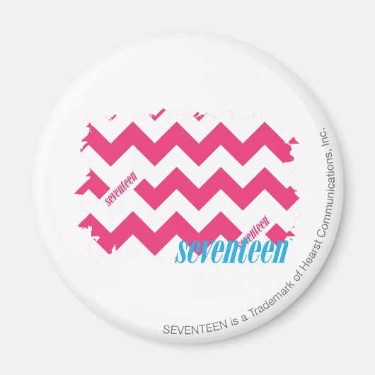 ZigZag Magenta 4 Magneet (Voorkant)