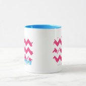 ZigZag Magenta 4 Mok (Midden)