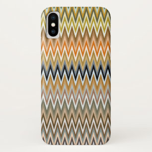 Zigzag Multicolor Pattern iPhone X Hoesje