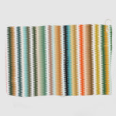 Zigzag Multicolor Pattern   Golfhanddoek (Horizontaal)
