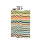 Zigzag Multicolor Pattern Heupfles (Links)