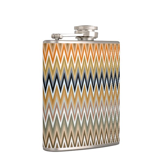 Zigzag Multicolor Pattern Heupfles (Rechts)