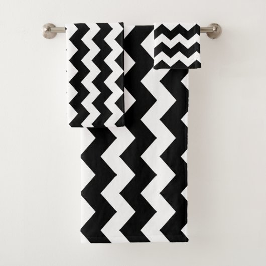Zigzag noir rayé (En situation)
