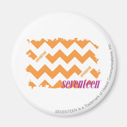 ZigZag Oranje 4 Magneet (Voorkant)