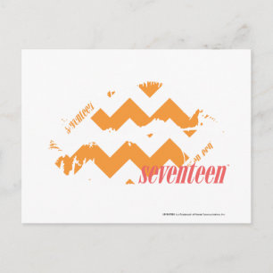 ZigZag Oranje Briefkaart