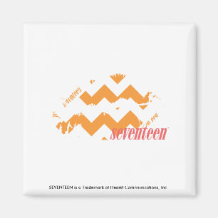 ZigZag Oranje Magneet