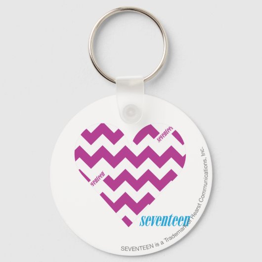 ZigZag Paars 2 Sleutelhanger (Voorkant)