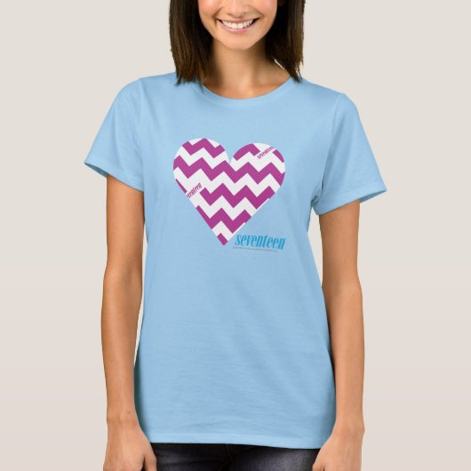 ZigZag Paars 2 T-shirt (Voorkant)