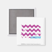 ZigZag Paars 3 Magneet (Voorkant / Achterkant)