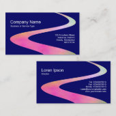 ZigZag Path - Cosmic Path - Donkerblauw Visitekaartje (Voorkant / Achterkant)