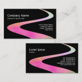 ZigZag Path - Cosmic Path - zwart Visitekaartje (Voorkant / Achterkant)