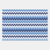 Zigzag patroon 1 inpakpapier vel (Voorkant 3)