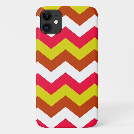 ZIGZAG PATTERN. Case-Mate iPhone CASE (Achterkant)