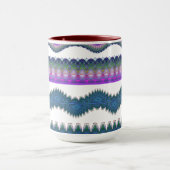Zigzag Pattern Coffee Mug (Centre)