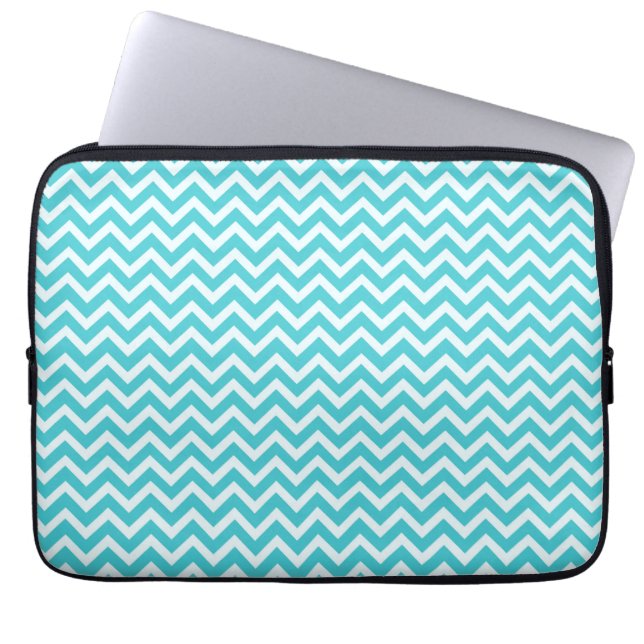 Zigzag Pattern Electronics Bag Laptop Sleeve (Voorkant)
