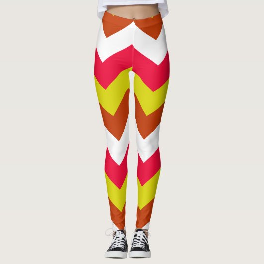 ZIGZAG PATTERN. LEGGINGS (Voorkant)