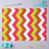 ZIGZAG PATTERN. TISSUEPAPIER (Craft)