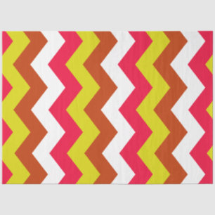 ZIGZAG PATTERN. TISSUEPAPIER