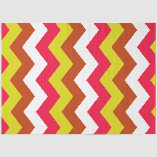 ZIGZAG PATTERN. TISSUEPAPIER (Voorkant)