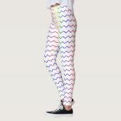 Zigzag Pridekleuren Leggings (Links)