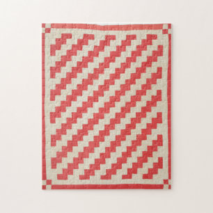 Zigzag Quilt voor kinderen Legpuzzel