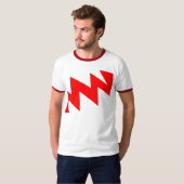 ZigZag - Rood T-shirt (Voorkant volledig)