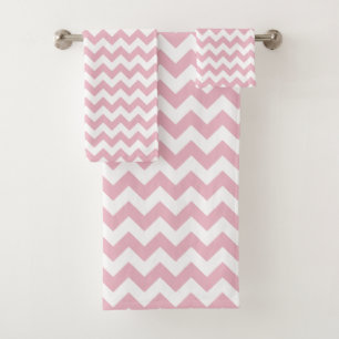 Zigzag rose, Chevron rose, Motif géométrique