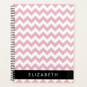 Zigzag Rose, Chevron Rose, Motif Vague, Votre Nom (Devant)