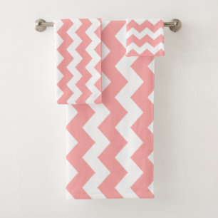 Zigzag rose rayé