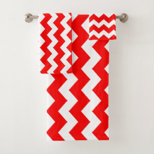 Zigzag rouge écarté