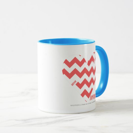 ZigZag Roze 3 Mok (Voorkant rechts)