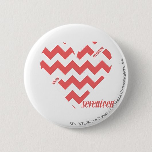 ZigZag Roze 3 Ronde Button 5,7 Cm (Voorkant)