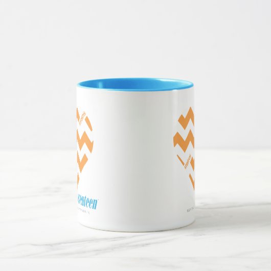 ZigZag Sinaasappel 2 Mok (Midden)