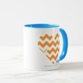 ZigZag Sinaasappel 2 Mok (Voorkant rechts)